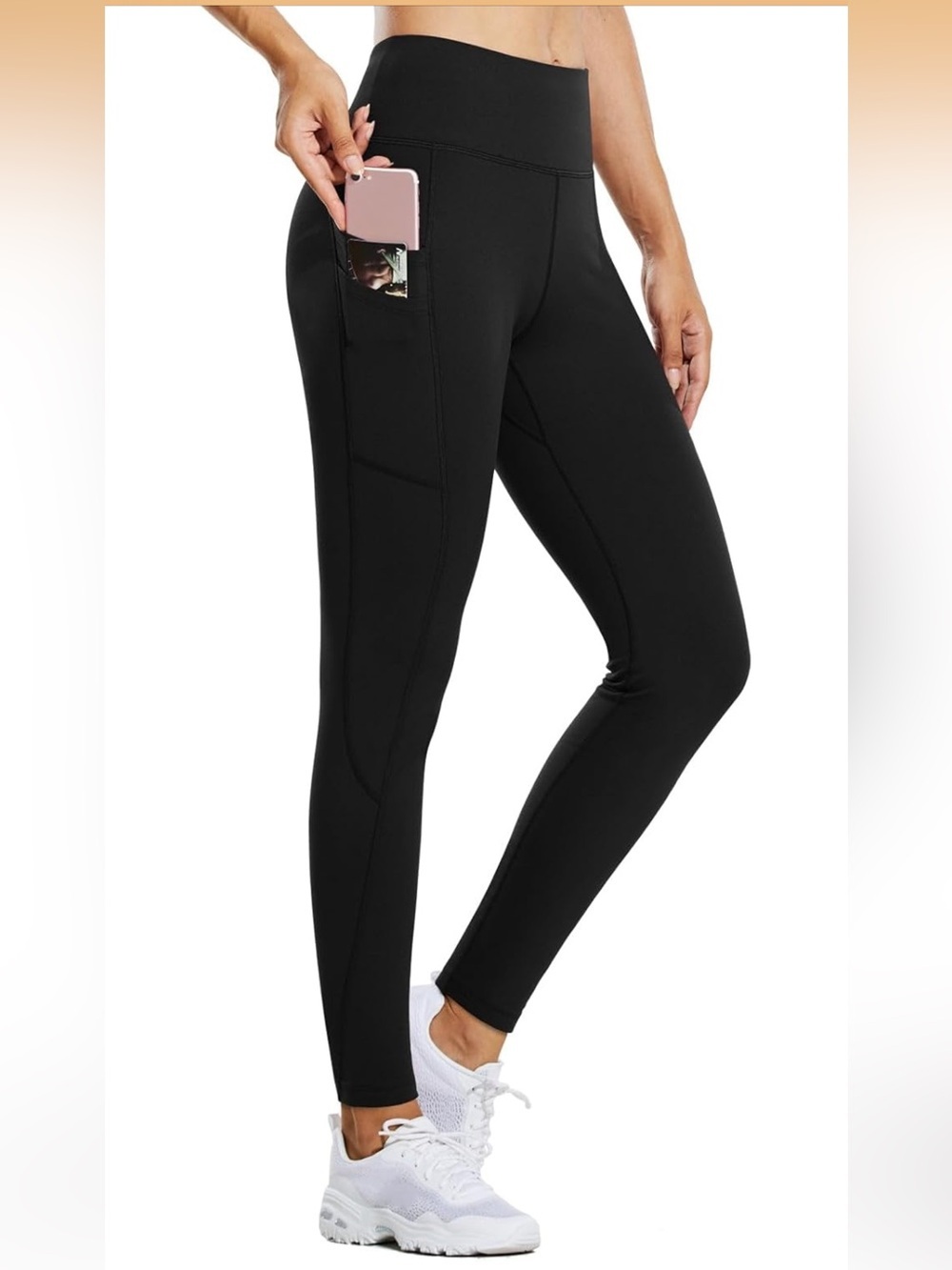 Baleaf Winter Leggings Fleece Lined Tights Thermal Thick Yoga Pants 1893/bb2-1